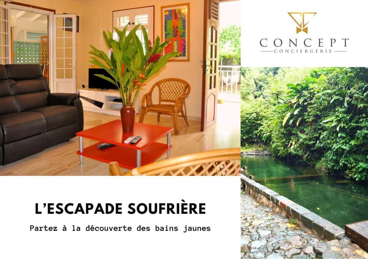 L'Escapade Soufriere Apartman Saint-Claude Kültér fotó